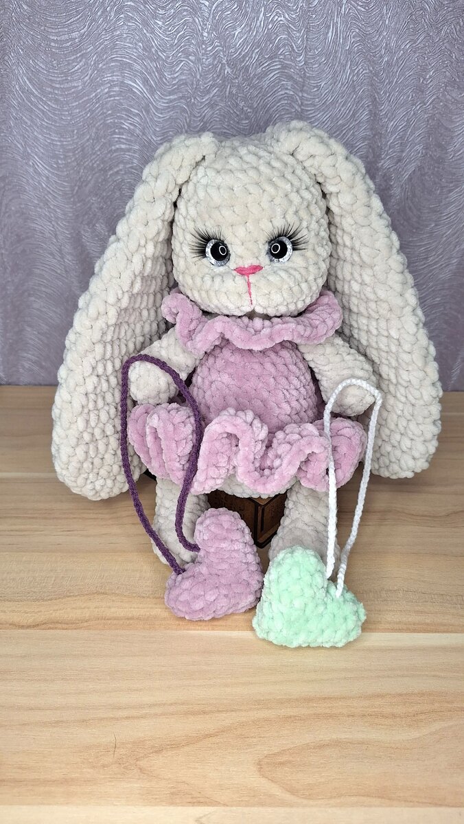 Зайка Марли💘 а сердечки шли в подарок)