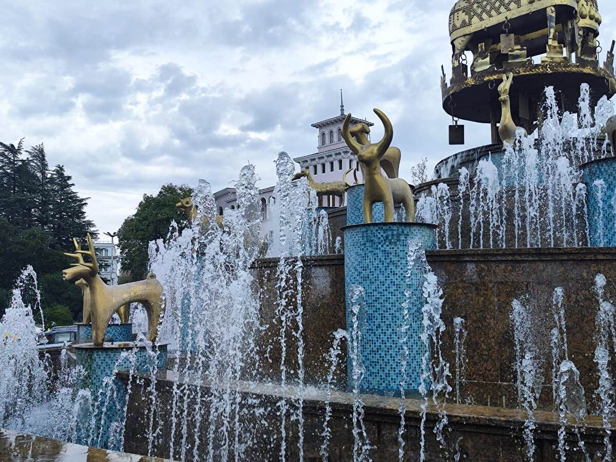  Колхидский фонтан, Кутаиси, Грузия 