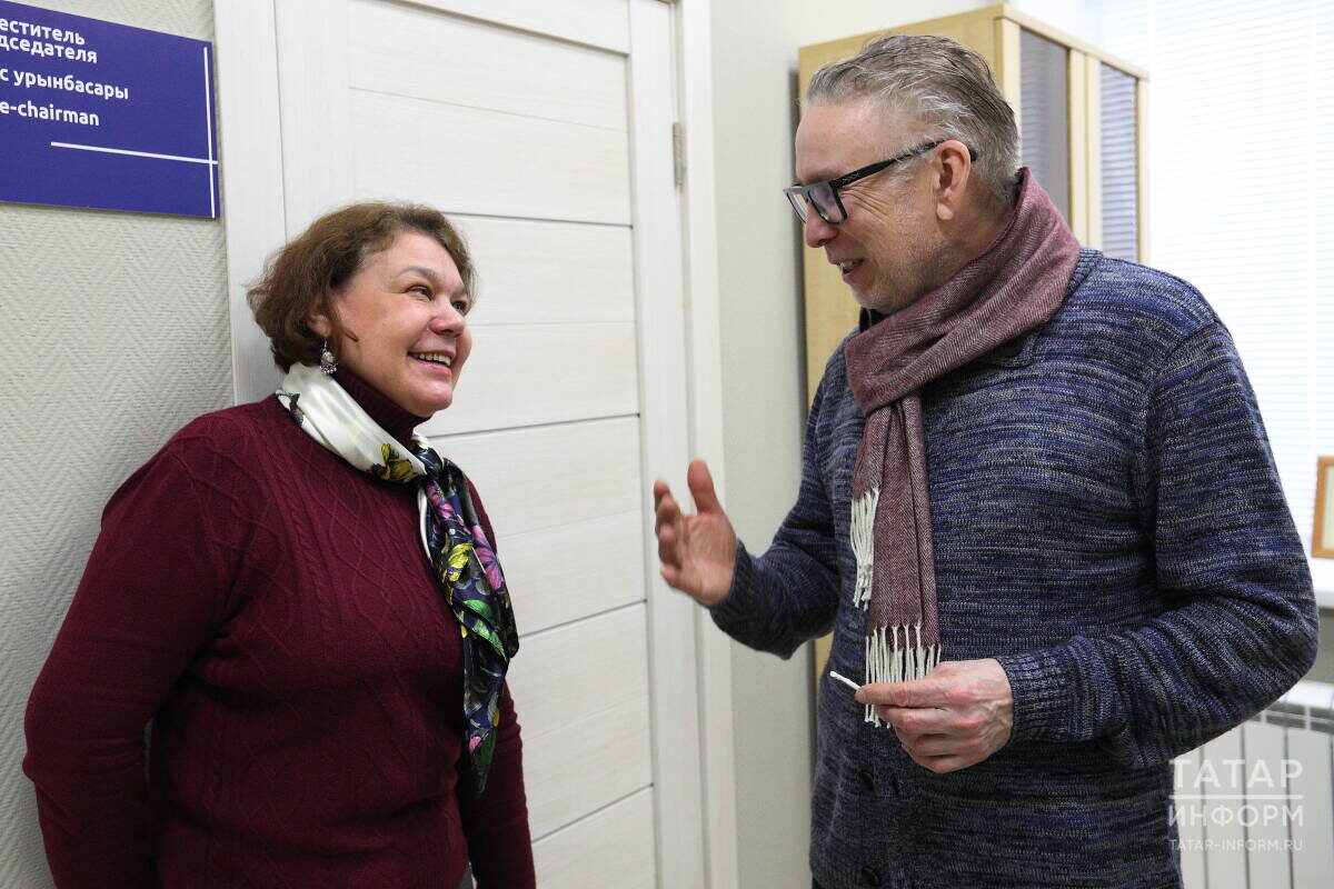 ​Миляуша Айтуганова и Мансур ГилязовФото: © «Татар-информ»