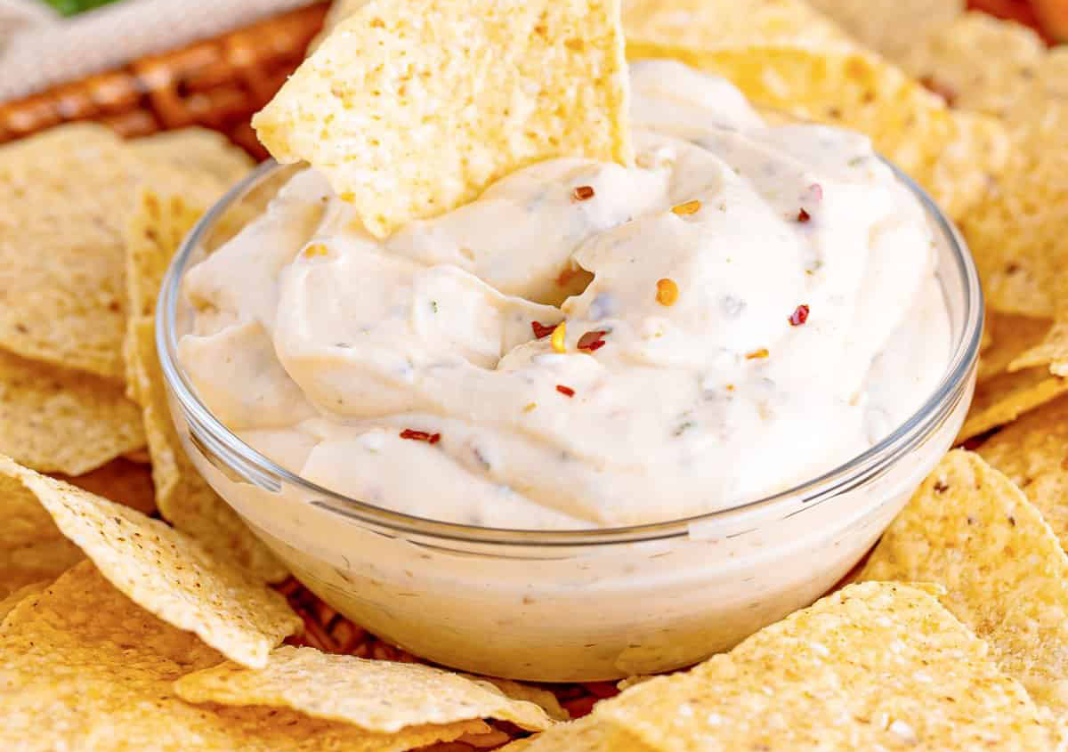 Сметанный соус для тортильи