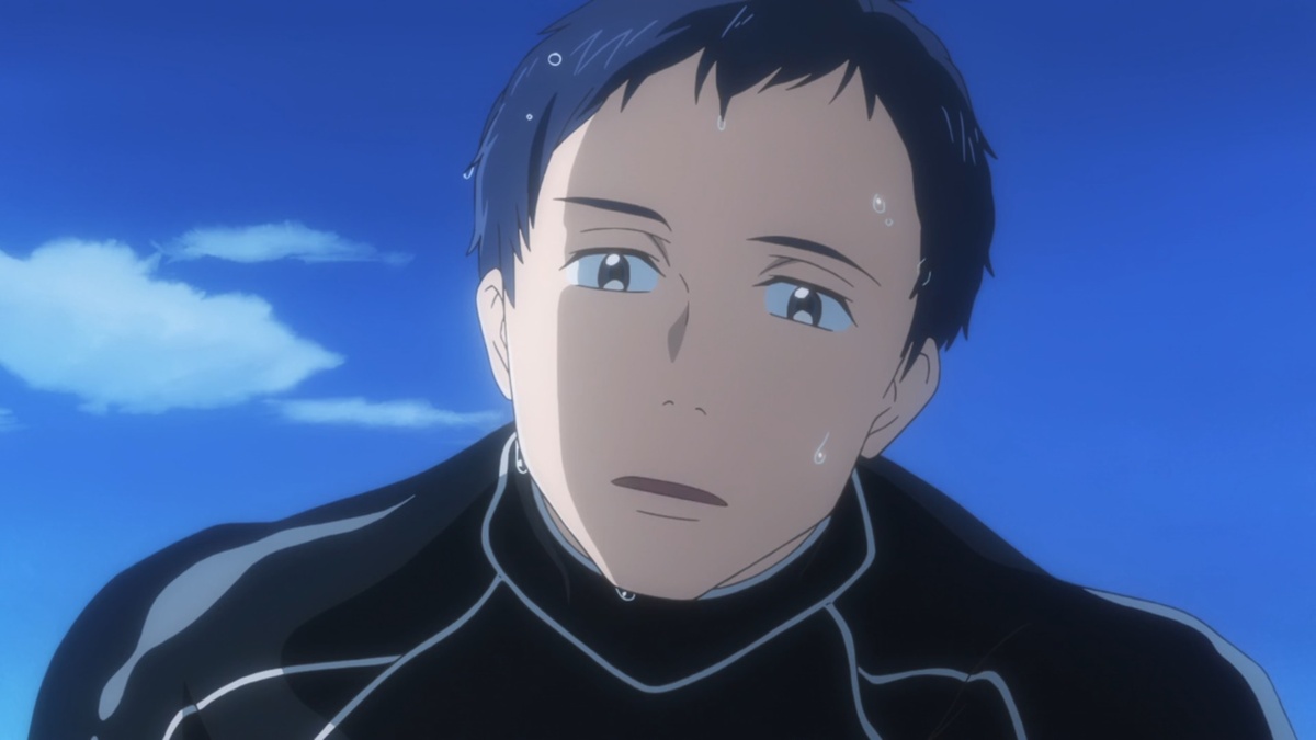 Муто приподнял за плечи парня... -Ты живой?..