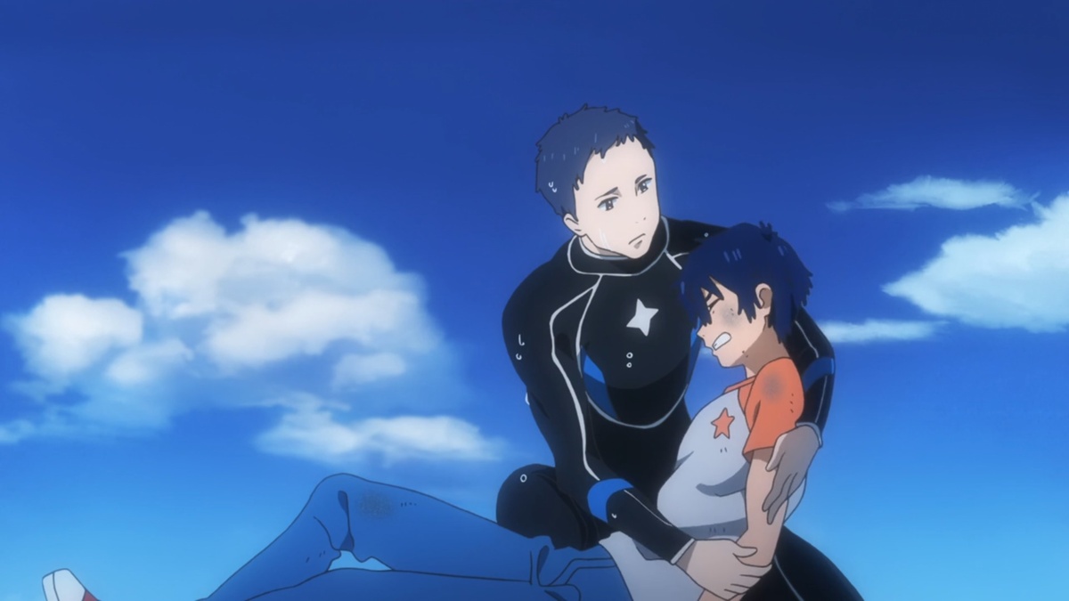 Затем сильно закашлялся, но потом... -Всё хорошо...