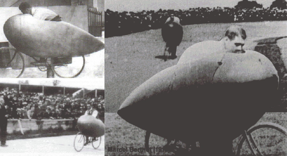 Велосипед с обтекателем Марселя Бертье