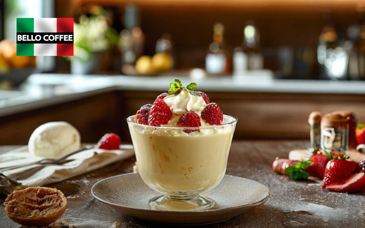 Кремовый десерт Сабайон принято подавать в Италии к приходу гостей.