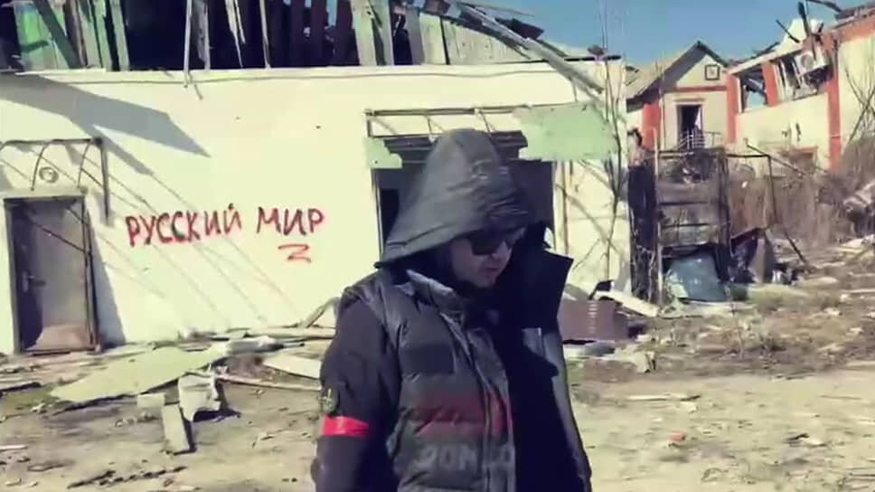 Аким Апачев в Судже.📷Фото: @wargonzo