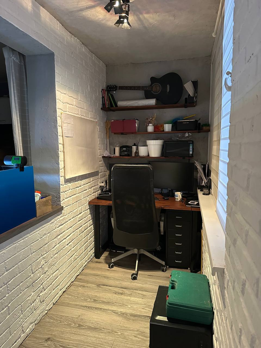 Кирпичики на лоджии