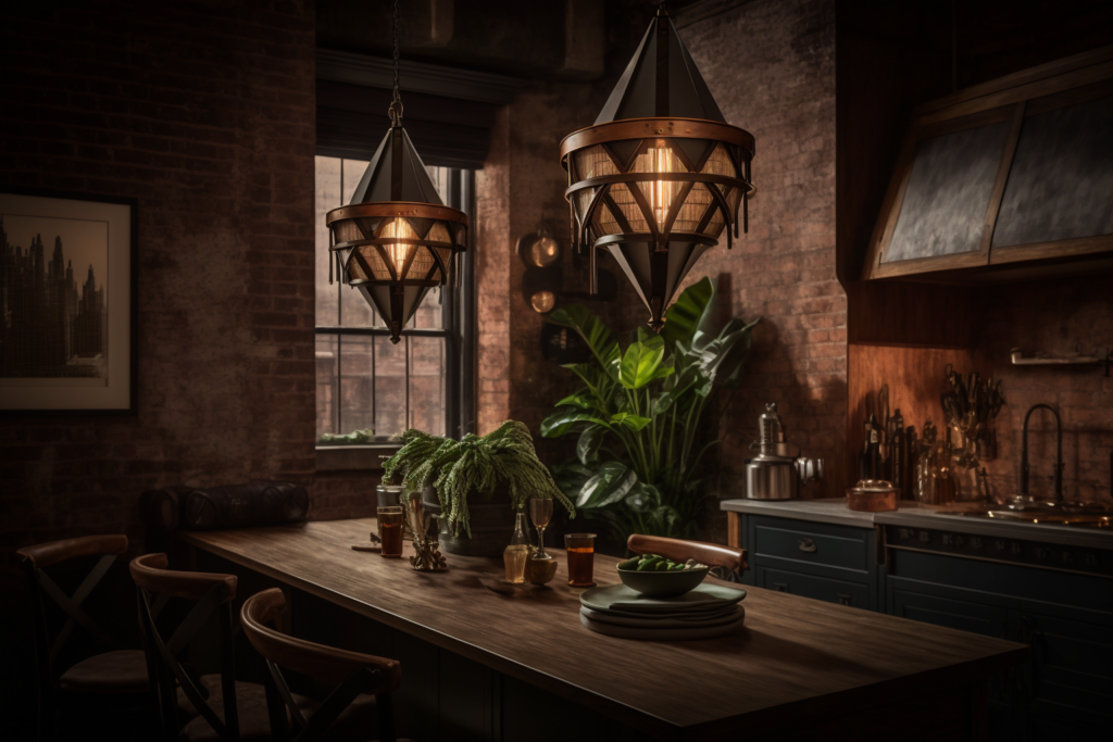    Брутальный интерьер: стиль и свобода в пространстве Keri