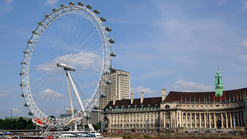 Лондон, Великобритания. Колесо обозрения London eye.
Фото: Мария Старикова/Коммерсантъ