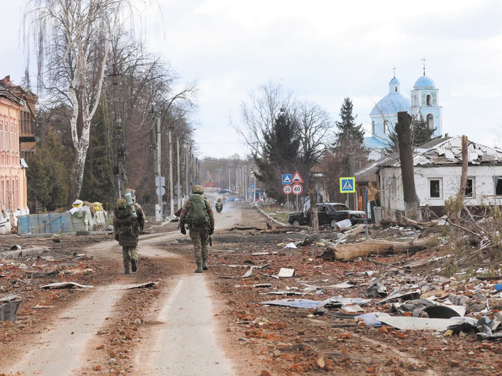     Церковь Покрова Пресвятой Богородицы долгое время была убежищем для гражданского населения. / Руслан Сергеев