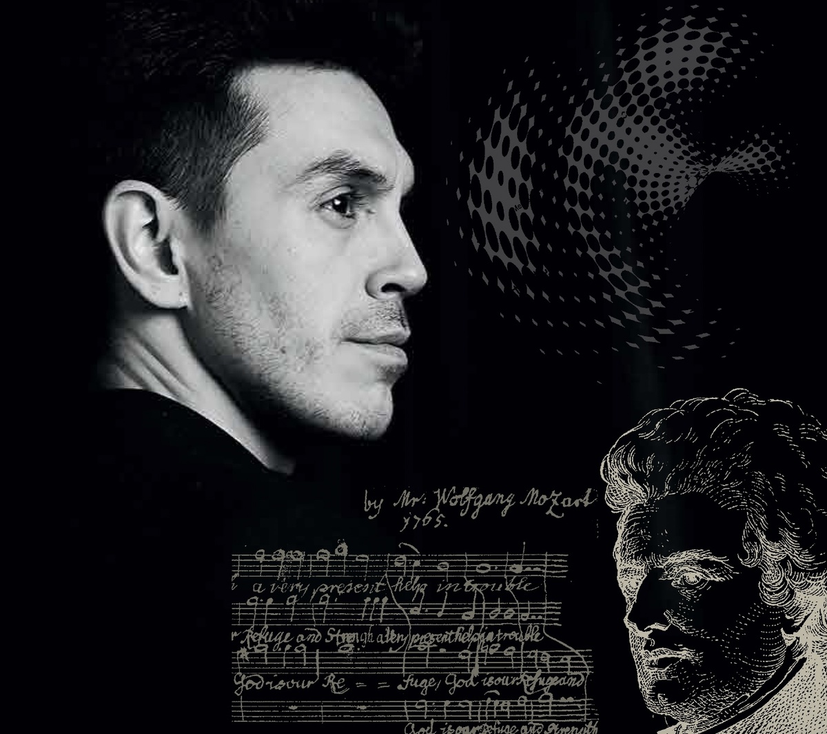 Арсений Трофим и Вольфганг Амадей Моцарт.