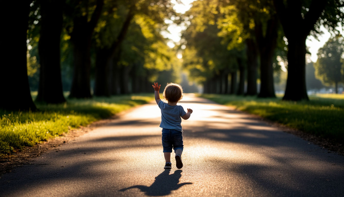 В детстве ловим тень