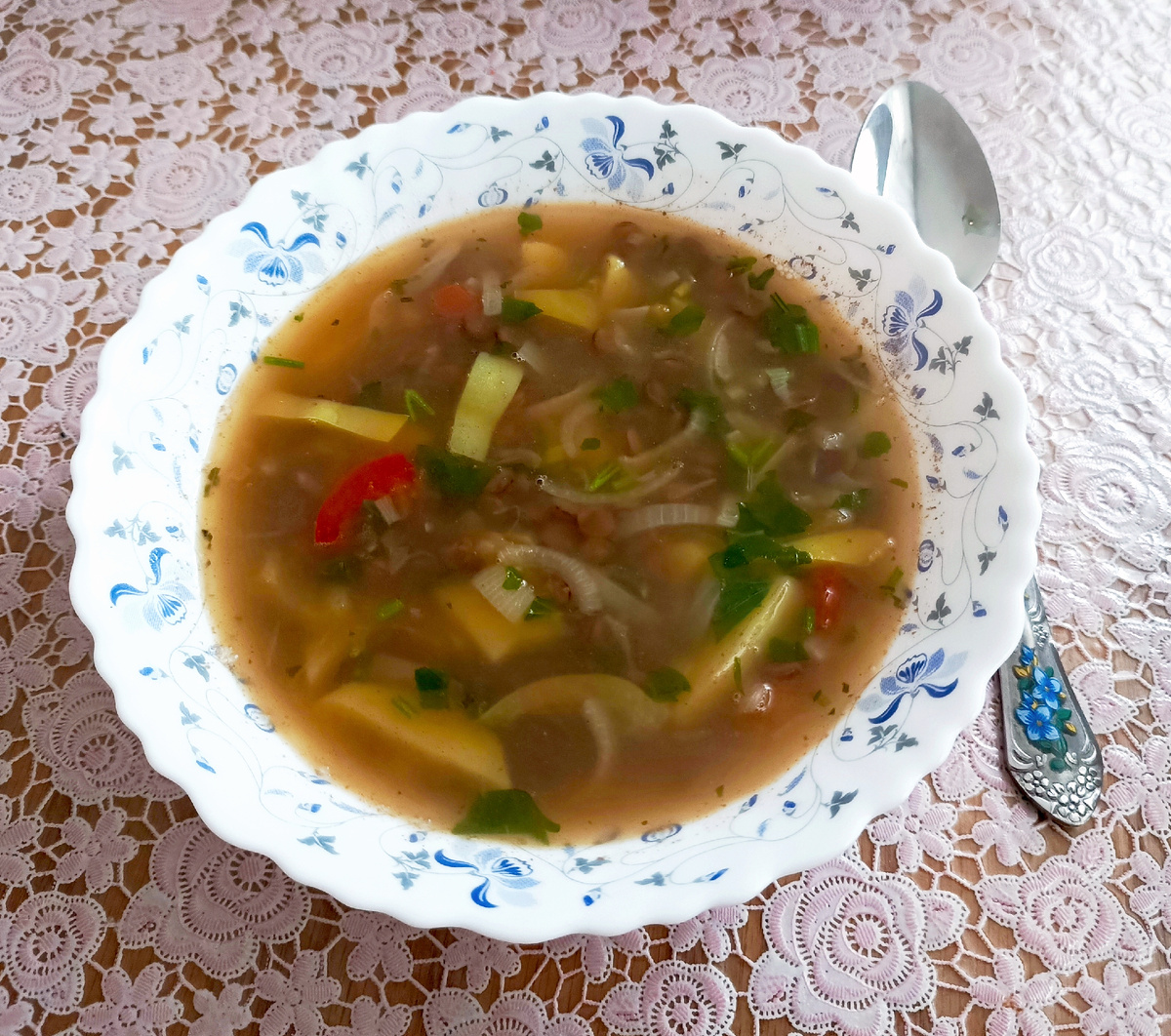 Суп из чечевицы 🥕