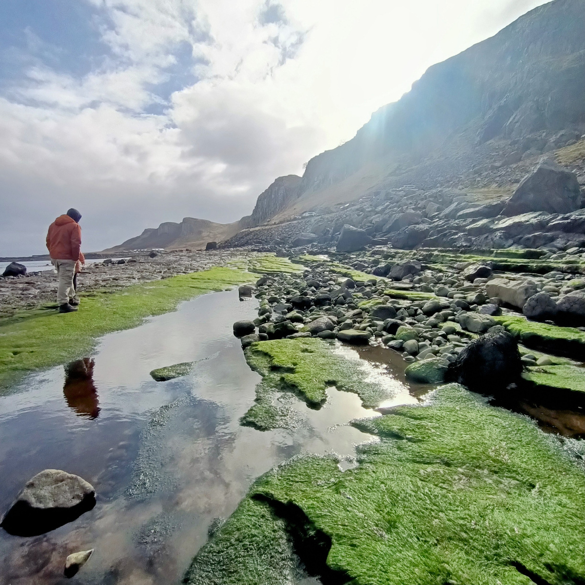 Staffin beach.Остров Скай. Шотландия. Фото автора 