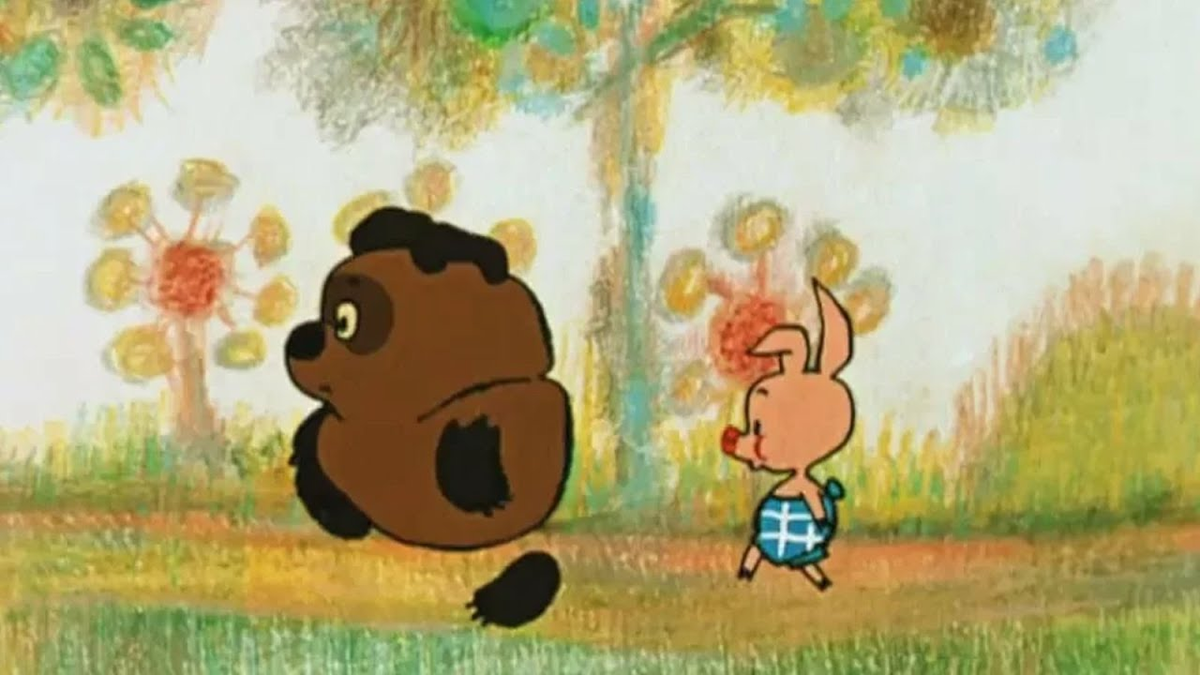 кадр из мультфильма "Винни-Пух и все-все-все" (1969г.)