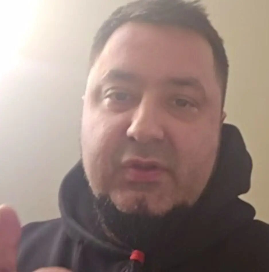    Аким Апачев. Фото: скриншот из видео в телеграм-канале Акима Апачева.