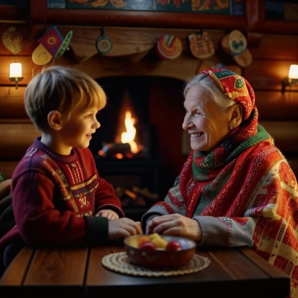 - Бабушка, - округлил глаза мальчик. – Ты как отец Петр говоришь. Только не понятно ничего.