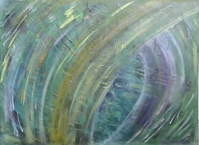 "Портал в мечту" Акрил, холст 40*30, автор Жанна Юрченко, 2024