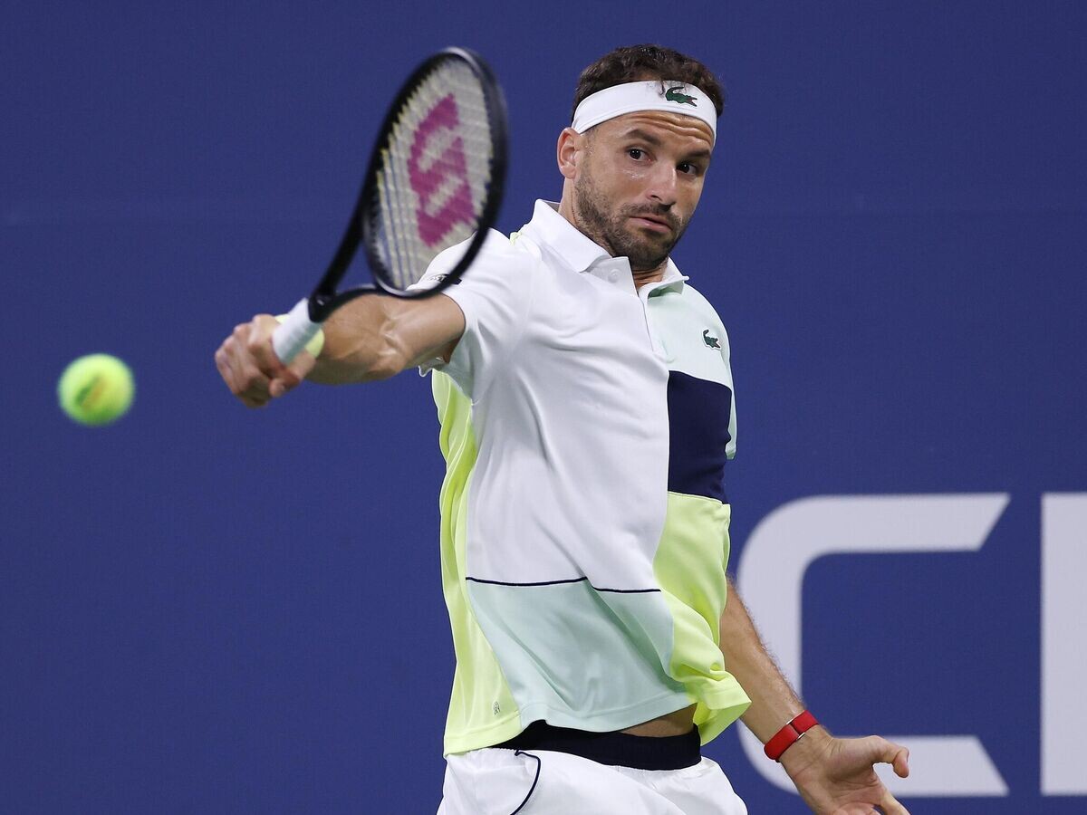    Болгарский теннисист Григор Димитров© Фото : Пресс-служба ATP