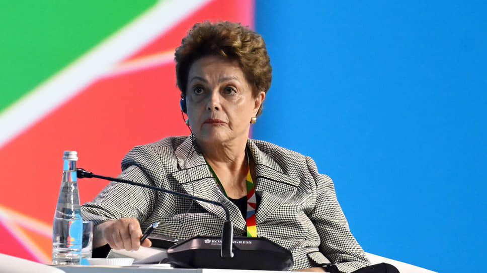 Дилма Руссефф.📷Фото: Дмитрий Азаров / Коммерсантъ