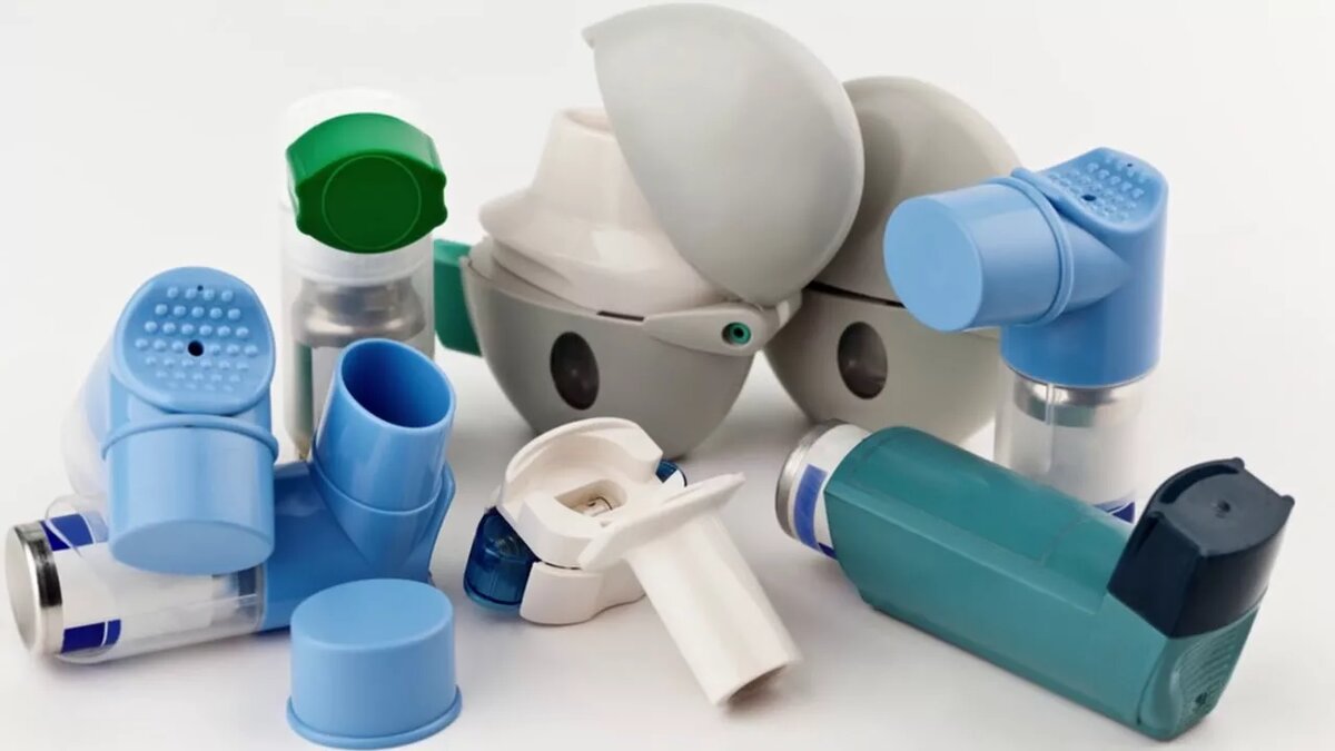 Различные виды ингаляторов (ДАИ и ПИ).  