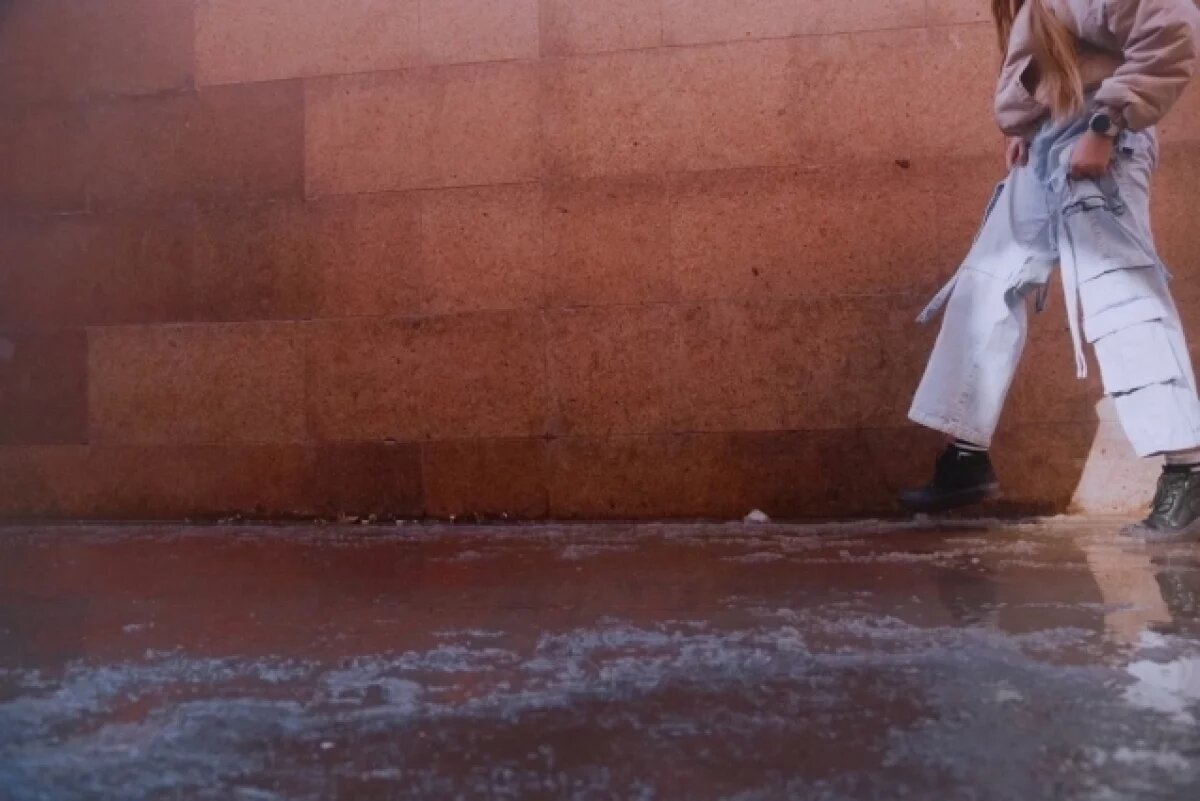    Мокрый снег и сильный ветер ожидаются в Томске в понедельник