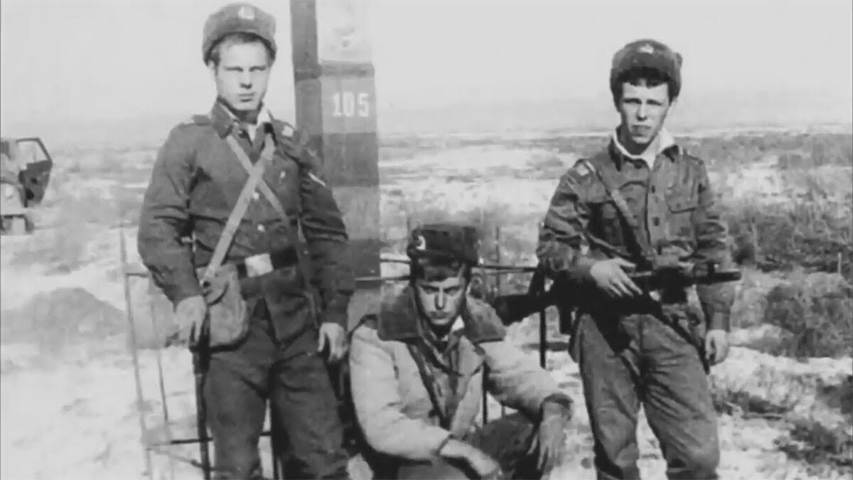 Советские пограничники в Афганистане