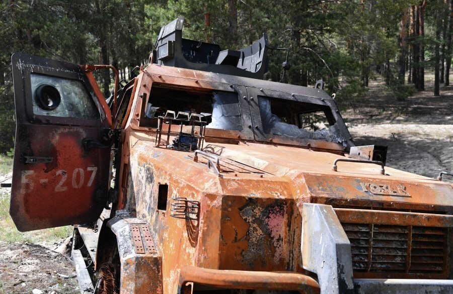    Бронированная машина «Казак» ВСУ / Источник: © Виктор Антонюк/РИА Новости