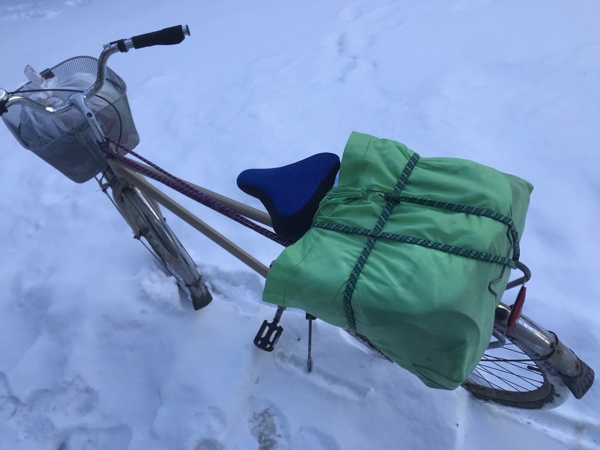 Зимой ездил 