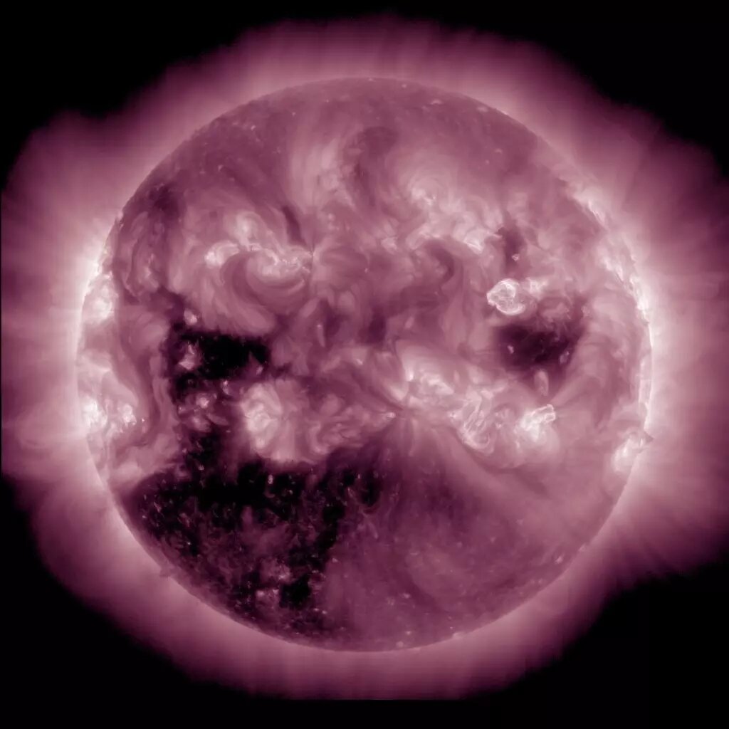 Снимок Солнца от 23 марта 2025 года. Фото: xras.ru