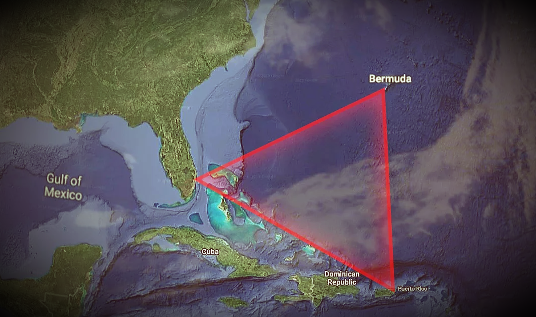 Бермудский треугольник. Изображение взято с Яндекс картинок.