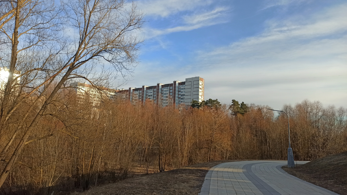 Пешеходная зона. Зеленоград. Фото автора