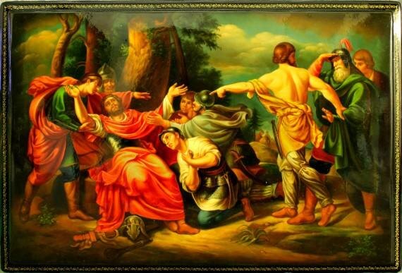 Дмитрий Донской на Куликовом поле. (Третьяковская галерея).