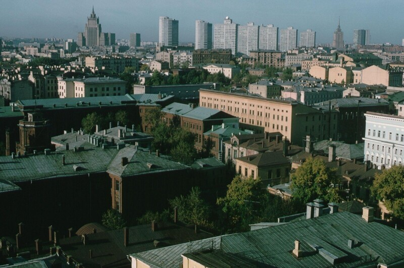 Московские крыши, 1966 г. Автор: Дин Конгер