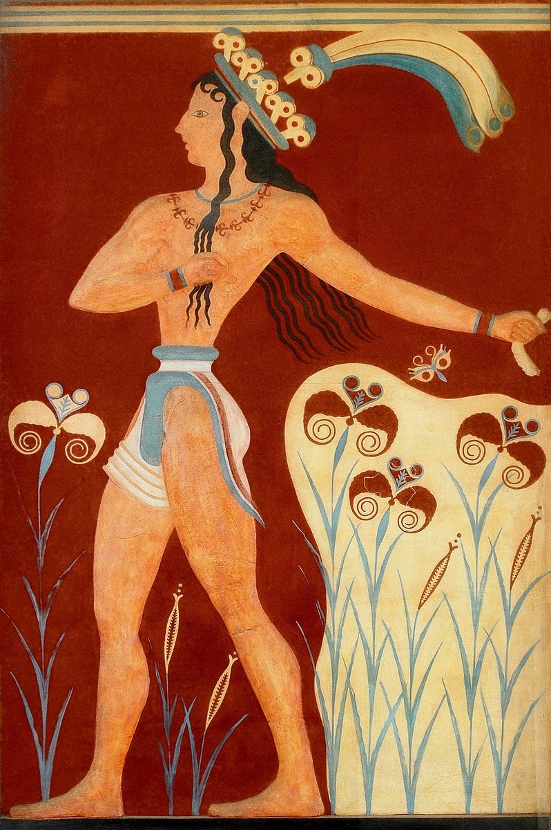 "Царь-жрец", Кносский дворец, ок. 1550 г. до н. э. 