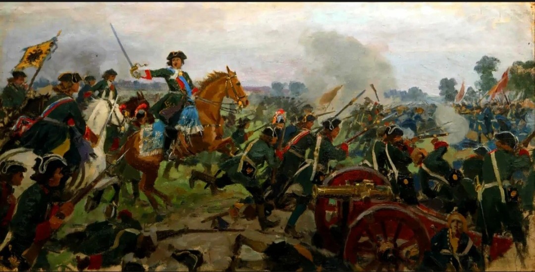 Полтавская битва, из интернета.