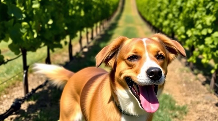    Собаки с фитопатологическим талантом помогут бороться с мучнистой росой на виноградниках