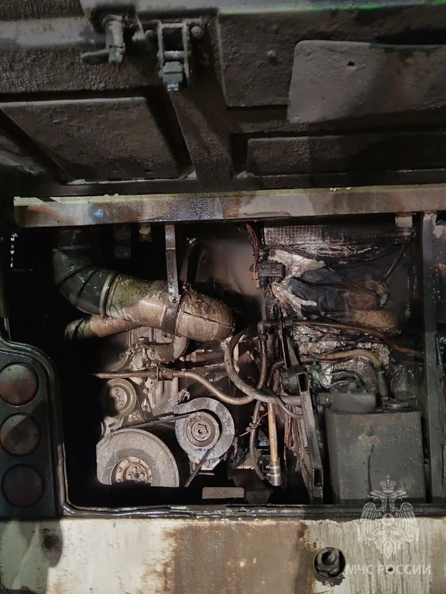    В Кирове загорелся пассажирский автобус