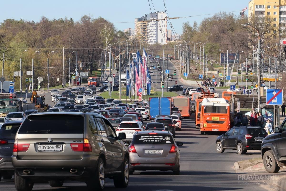    В частности, сбои возникают в верхней части города