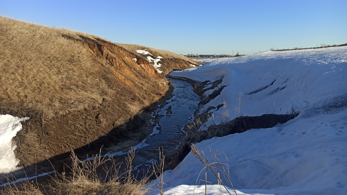 Вот такой овражек