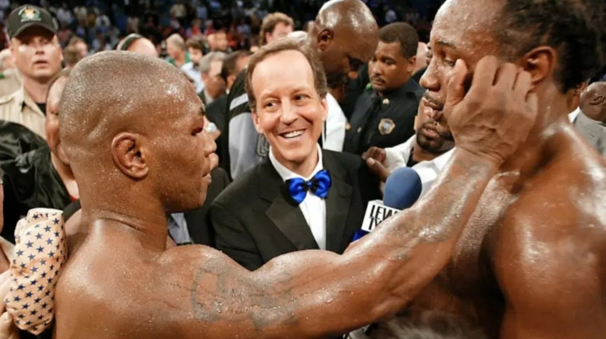 Майк Тайсон и Леннокс Льюис