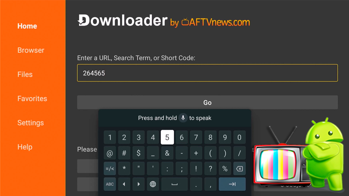 Код для Downloader