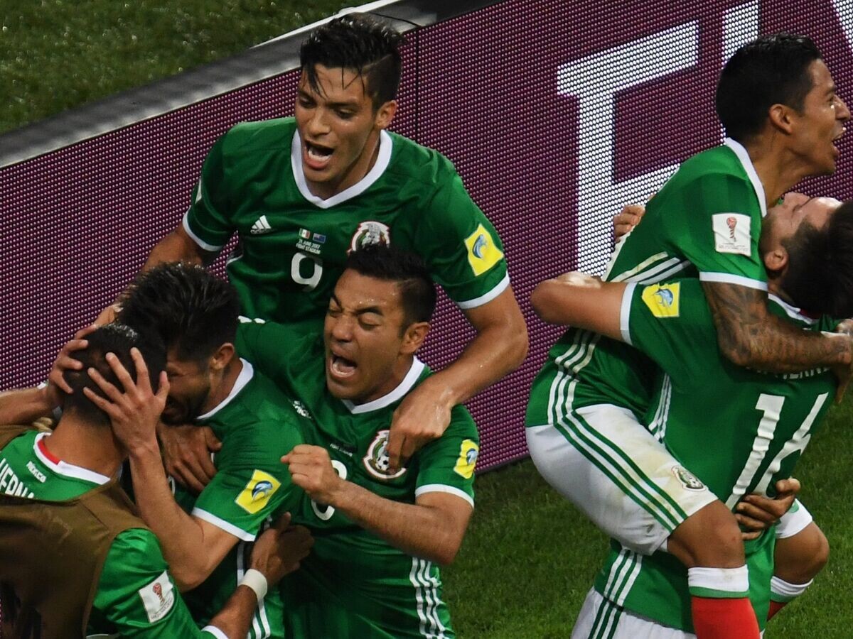    Футболисты сборной Мексики© РИА Новости / Нина Зотина