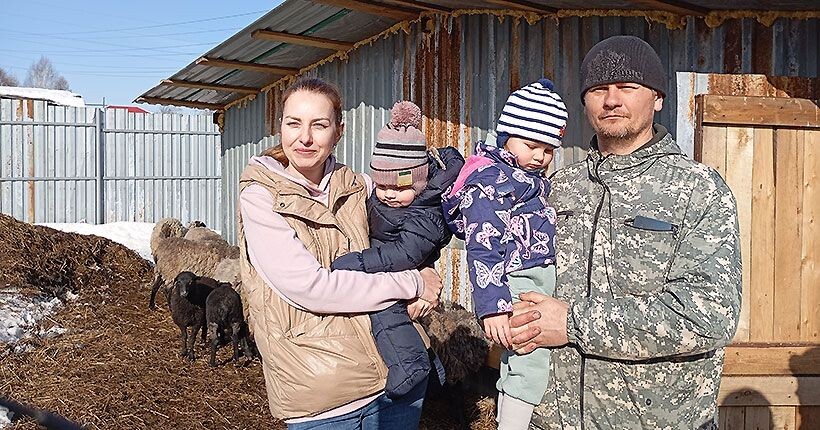 Идея переехать из города в село у Романа и Алины возникла давно. 