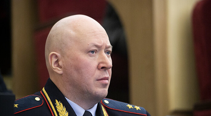    Начальник ГУ МВД России по Новосибирской области Андрей Кульков. Фото Михаил Периков