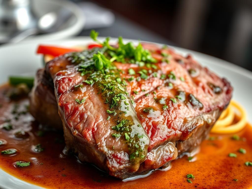    Стейки с соусом чимичурри