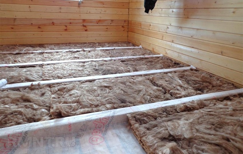 Утепление пола в деревянном доме: технологии и пирог
