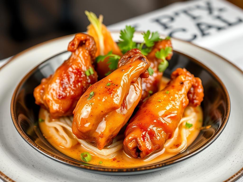    Крылышки терияки