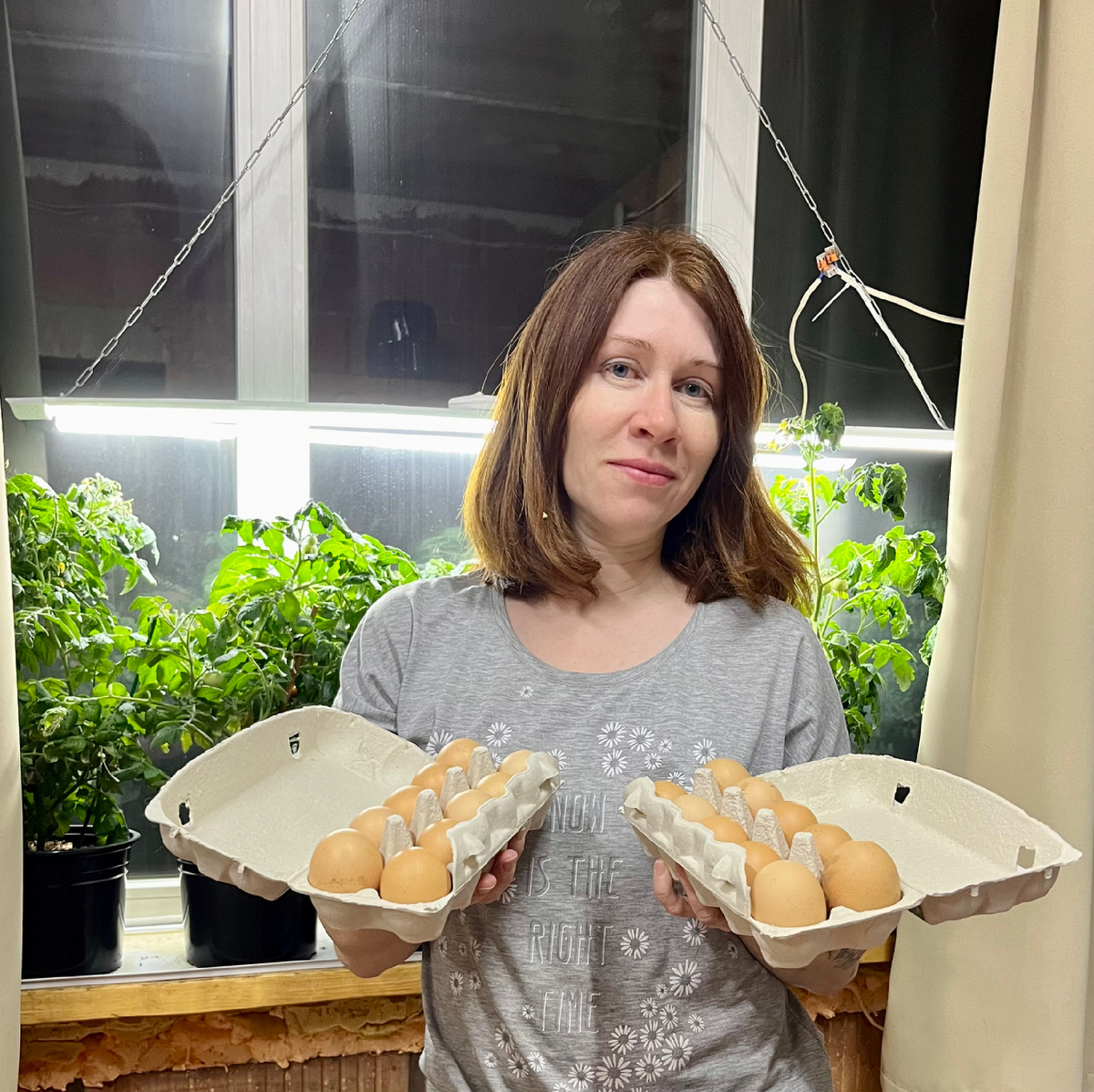 Это я с яйцами ))