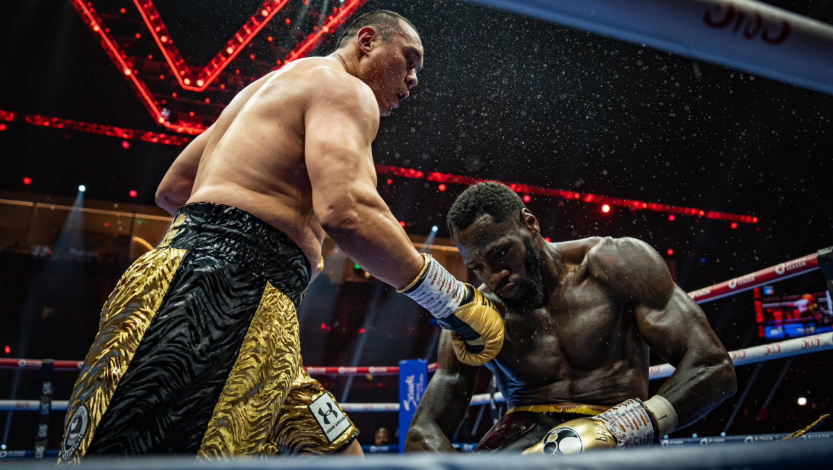 Поражение Уайлдера в бою с Чжилей