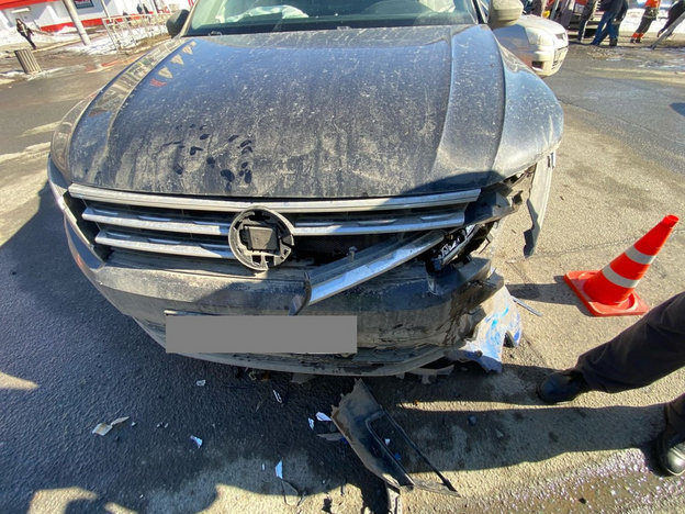    В Кирове столкнулись «Фольксваген Тигуан» и «Сузуки Sx4»